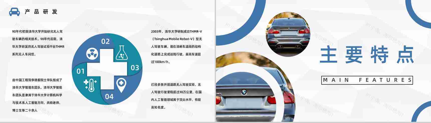 无人驾驶智能汽车创新发展现状及未来情况梳理无人车应用状况预判PPT模板-8
