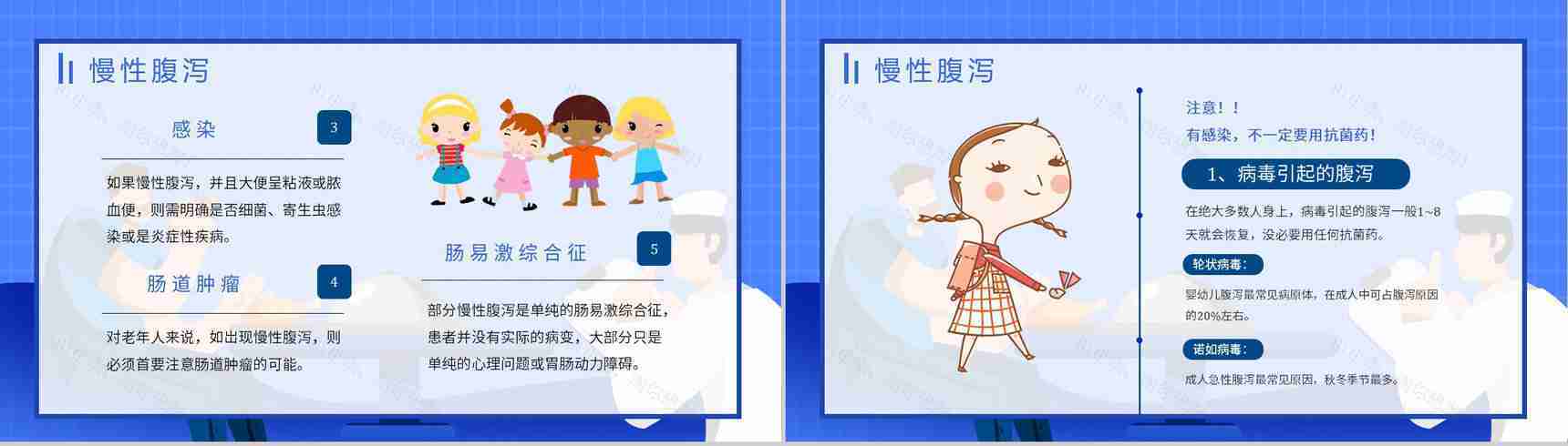 夏季腹泻的原因及防护健康宣传活动小结预防知识PPT模板-11