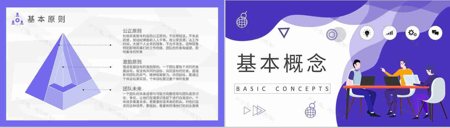 企业文化建设方案汇报团队凝聚力培训心得总结PPT模板-7