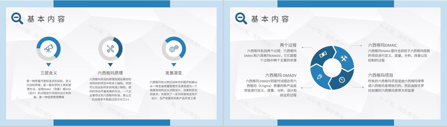 精益六西格玛核心内容总结工厂员工技能提升培训计划PPT模板-6