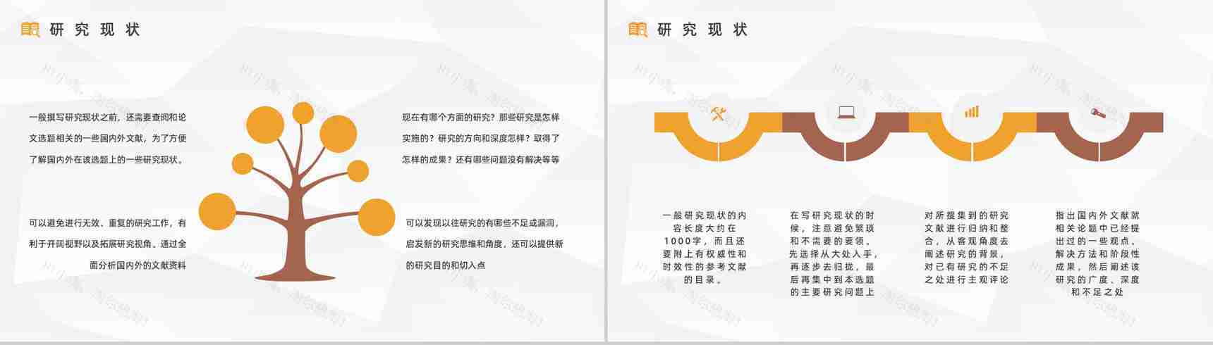 大学生课题研究项目计划报告团队项目研讨情况总结汇报通用PPT模板-8