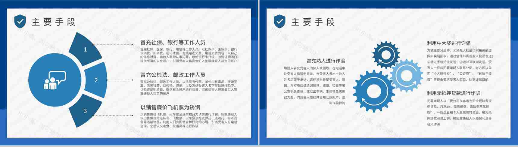 中小学生日常防范网络诈骗电信欺诈措施防电信诈骗主题班会PPT模板-4