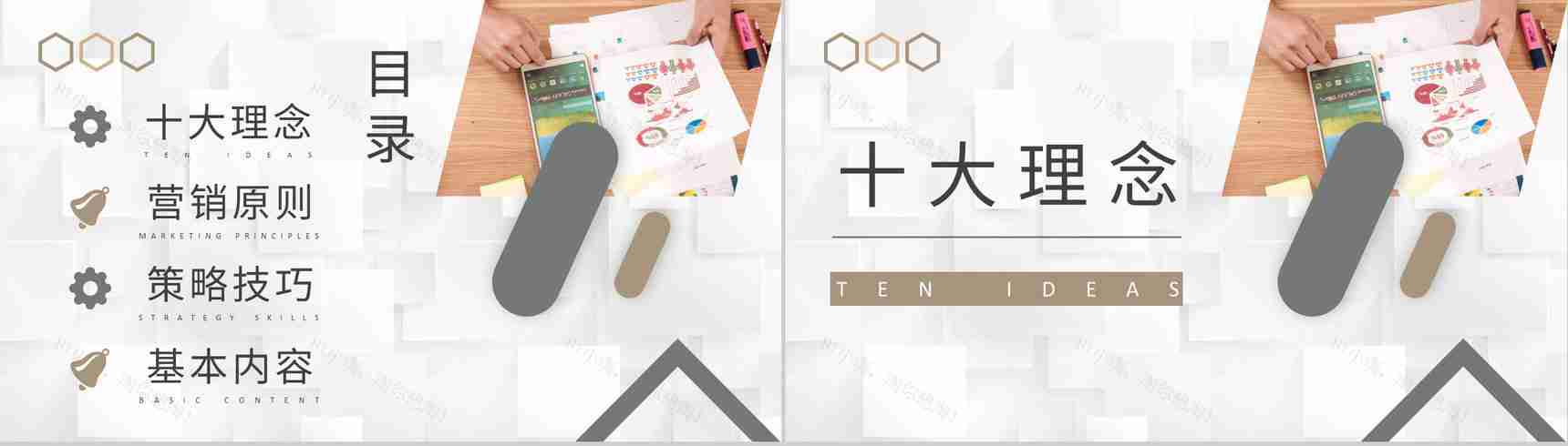 企业品牌介绍产品宣传策划方案市场营销策略分析培训PPT模板-2