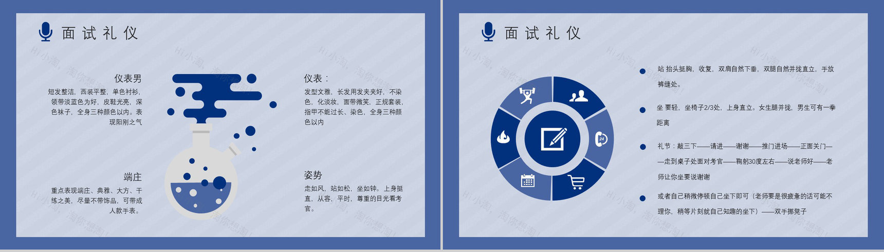 面试通用话术培训求职者心理调节方式总结心得体会感悟PPT模板-3