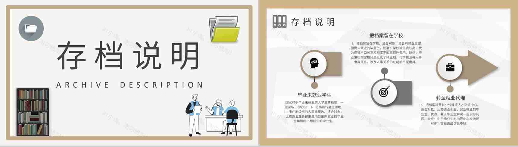 公司项目资料管理工作计划档案管理制度规范要求培训PPT模板-4