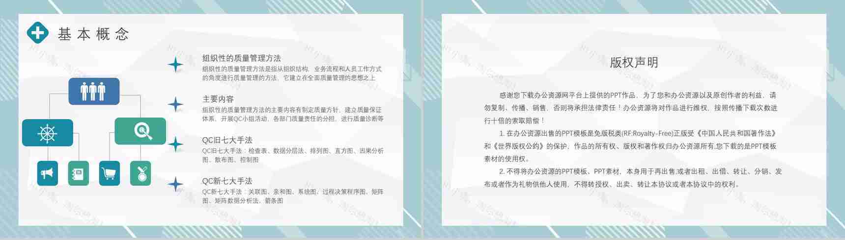 生产QC七大手法顺口溜护理品管圈PPT模板-8