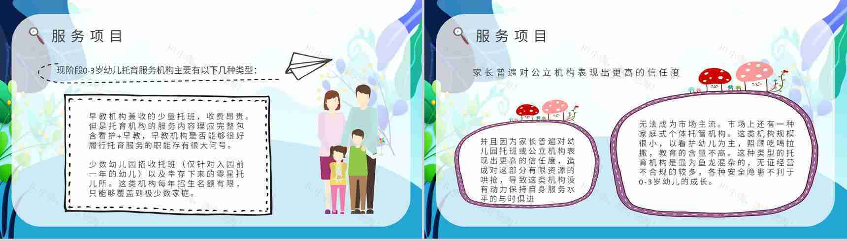 托育服务项目经营范围开办托育中心手续供给状况调查PPT模板-10