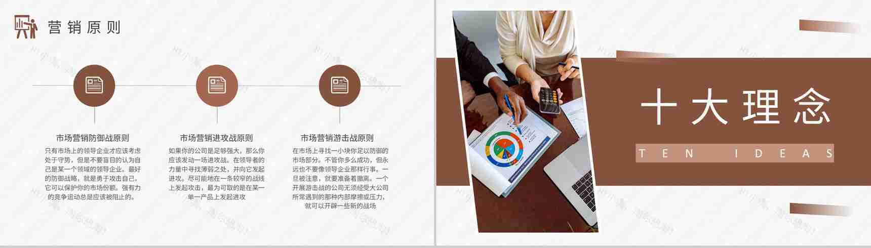 公司市场营销策略总结品牌促销价格策略学习PPT模板-6