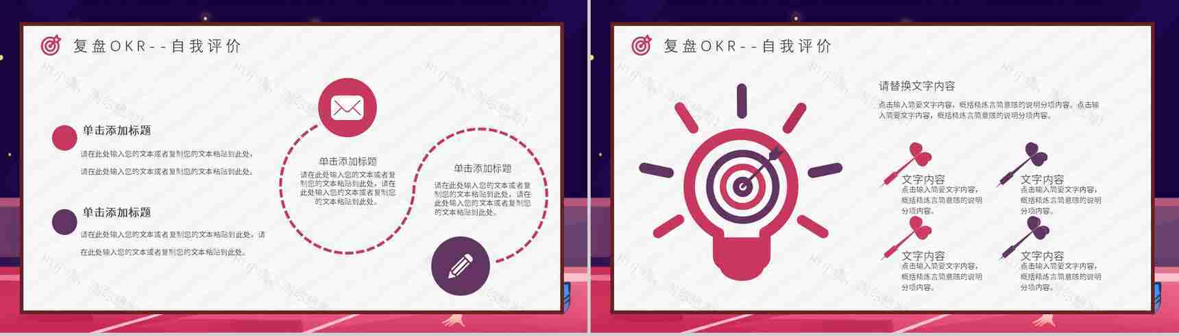 公司部门OKR目标管理培训心得总结工作法介绍员工培训PPT模板-14