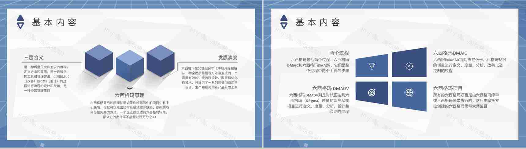 工厂精益生产管理计划员工精益六西格玛培训心得PPT模板-6