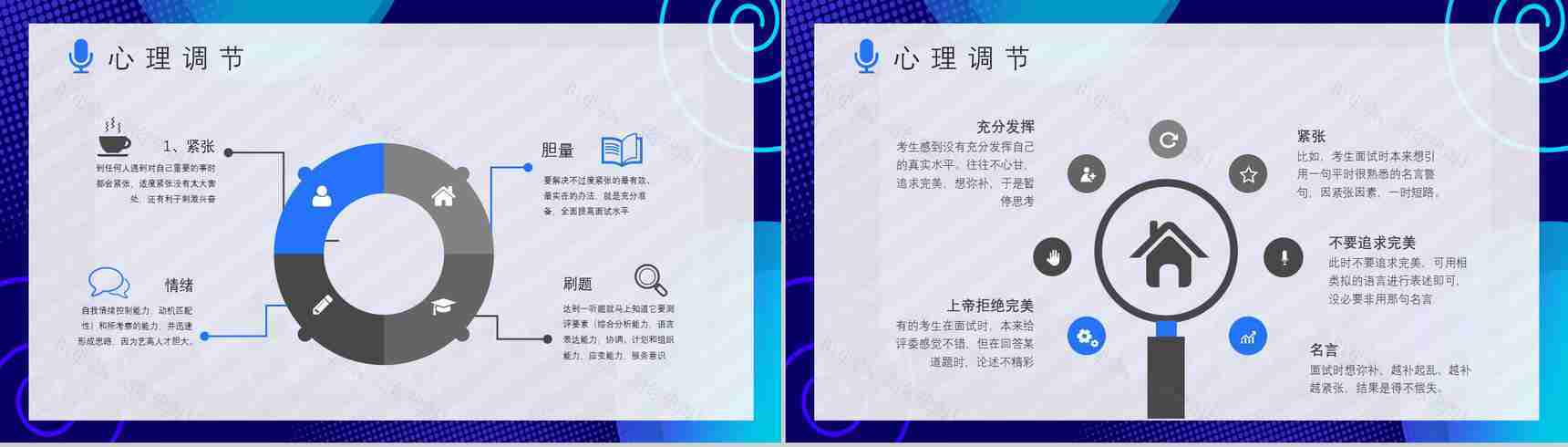 应届毕业生就业指导讲座面试培训通用话术与技巧说明PPT模板-5