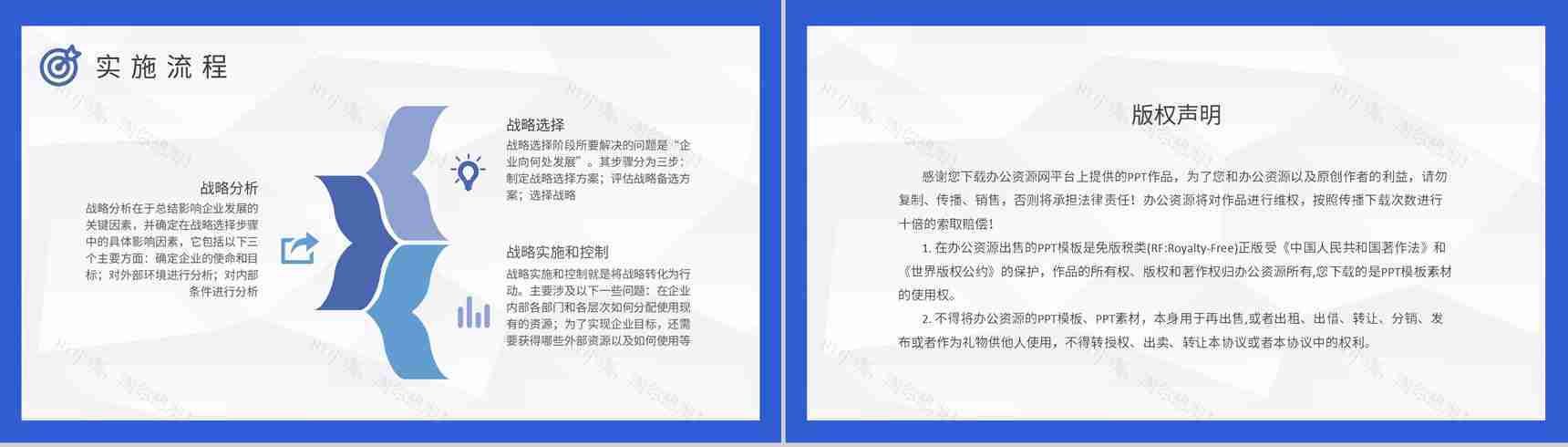 企业战略目标实施流程培训企业管理建设方案总结PPT模板-8
