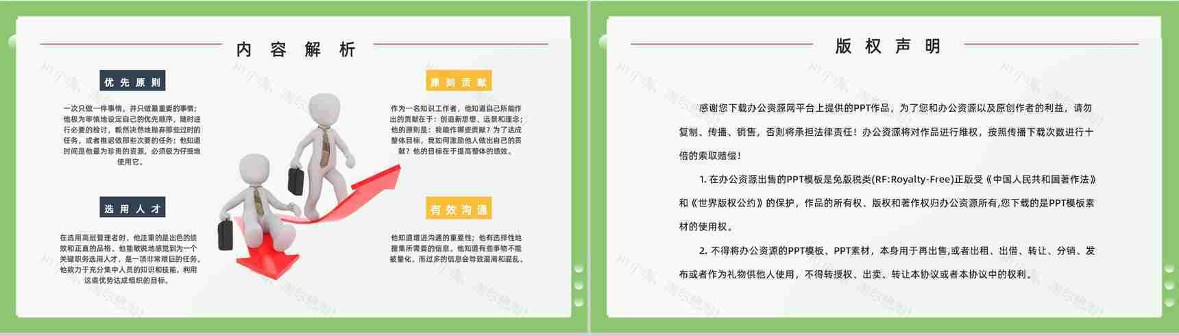 《卓有成效的管理者》内容简介图书解析鉴赏管理层员工必学知识培训PPT模板-8