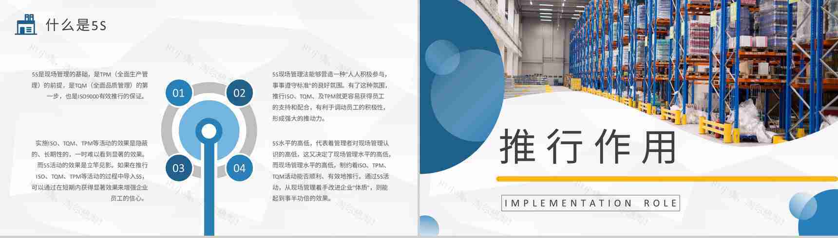 5S现场管理概念解析培训单位生产车间工作要求说明PPT模板-4