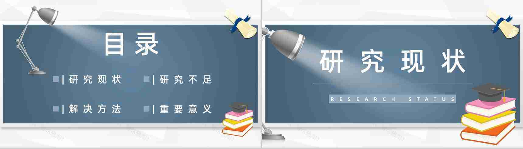 大学生研究课题项目计划汇报教育教学项目分析总结报告PPT模板-2