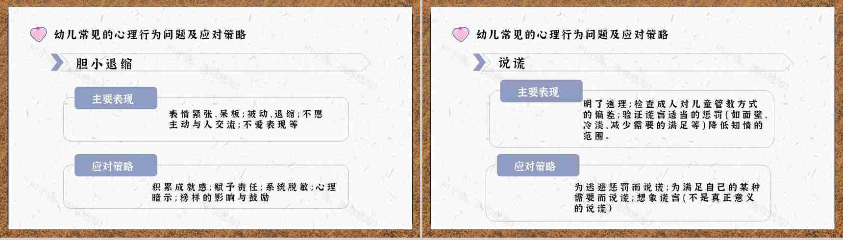 解决方法儿童心理问题产生因素家长教育PPT模板-10