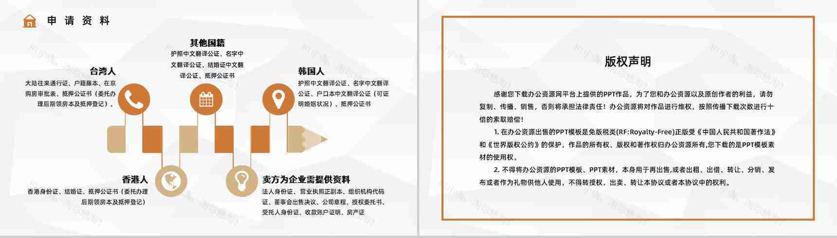 购买二手房注意事项买房看房流程手续咨询二手房贷款新政策颁布实施PPT模板-11