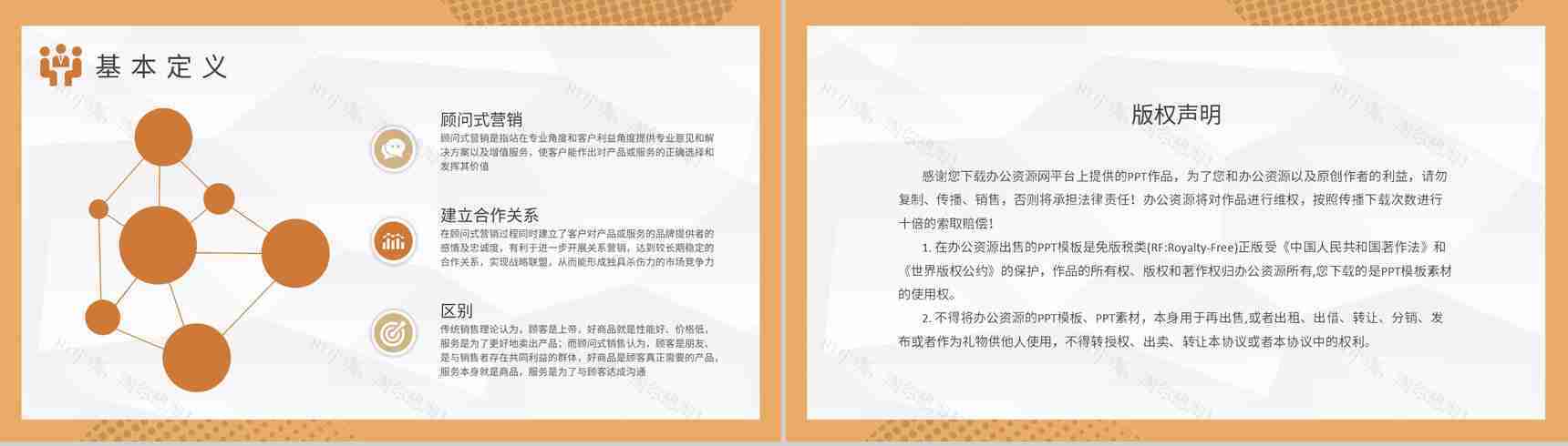 产品运营管理工作计划顾问式销售概念解析培训PPT模板-8