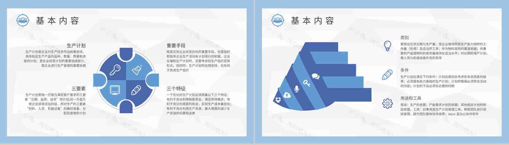 生产计划流程内容培训工厂生产线管理工作总结汇报PPT模板-3