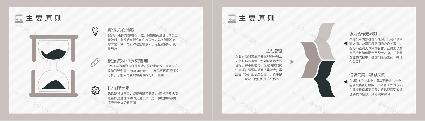 企业质量流程管理六西格玛管理培训改善方案PPT模板-3