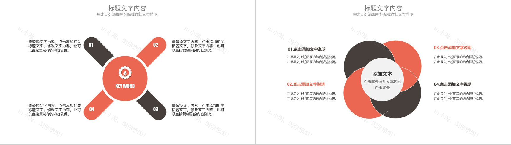 创意个性简约摄影摄像演讲动态PPT模板-8