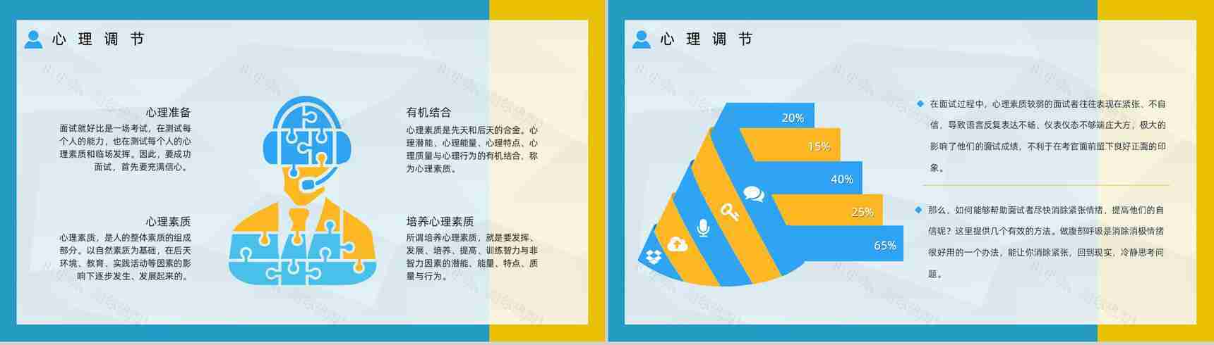 职场新员工求职面试技巧培训目的内容应届大学生就业指导培训PPT模板-5
