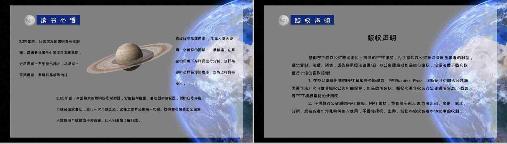 王倩等编著图书《嫦娥探月立体书》儿童经典读物读书心得交流PPT模板-8