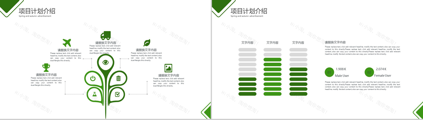 商务实用地球一小时节能环保活动PPT模板-6