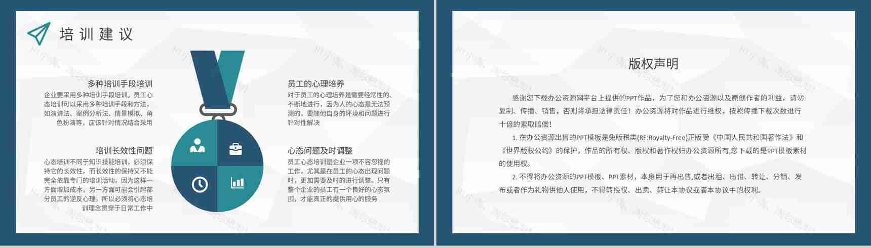 企业员工心理素质提升课程心态管理培训学习总结PPT模板-8