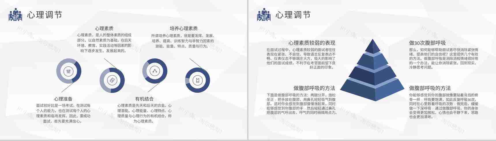 面试注意事项培训教案员工职场沟通技巧和方法学习PPT模板-3