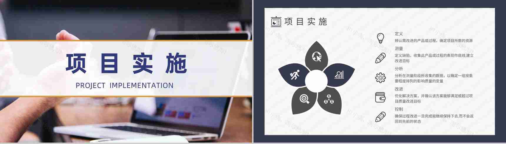 六西格玛管理内容培训工厂生产车间运作流程PPT模板-6