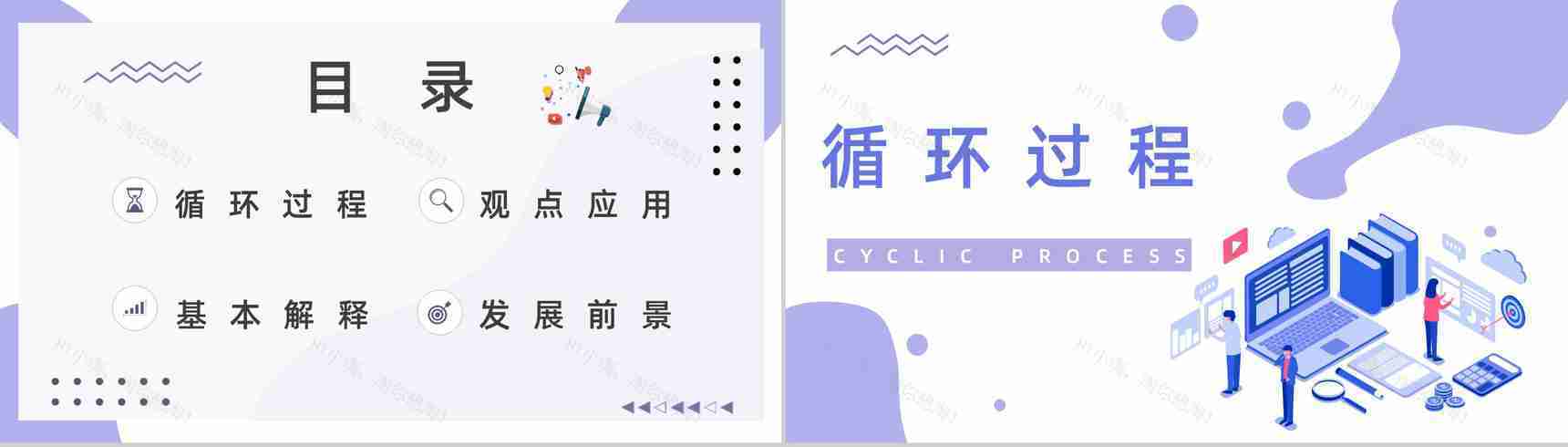 企业PDCA循环及其管理学习员工工作技能方法培训课件通用PPT模板-2