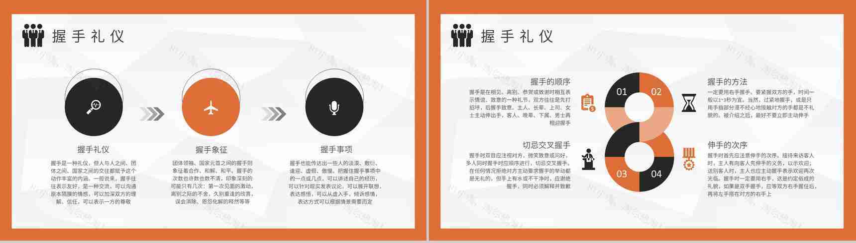 企业员工职业形象管理要求职场社交商务礼仪培训PPT模板-3