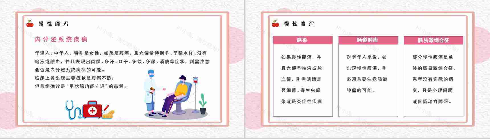 医疗护理培训儿童夏季腹泻情况讲解及治疗方法学习宣传讲座PPT模板-10