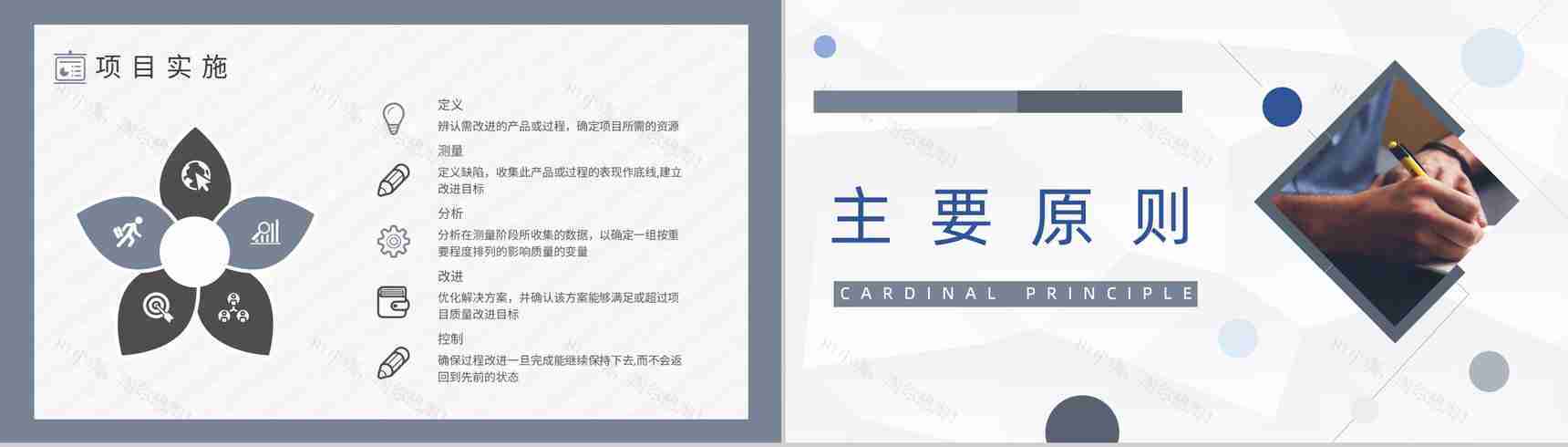 工厂员工技能提升精益六西格玛核心内容总结培训计划PPT模板-5