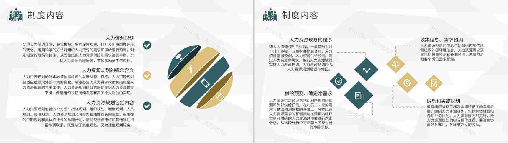 企业员工入职工作内容学习人事管理制度培训心得PPT模板-5