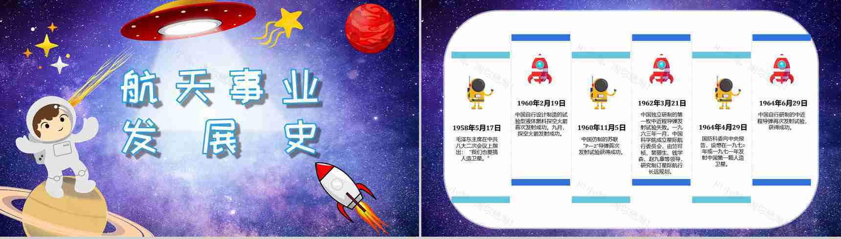 航天科技的意义与进步中国航天发展史知识内容PPT模板-7