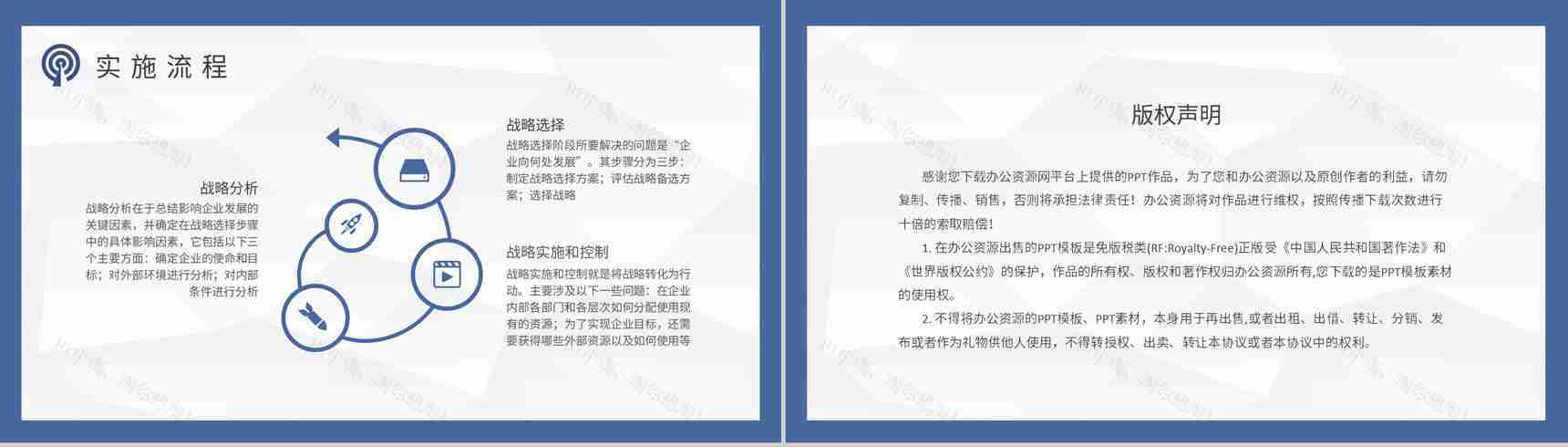 企业战略目标培训学习计划竞争战略知识总结PPT模板-8