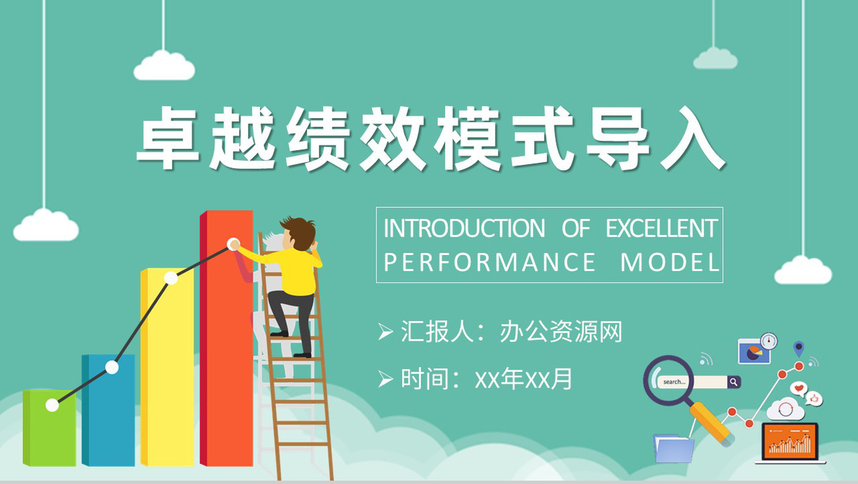 企业员工管理工作规划卓越绩效模式导入步骤说明PPT模板