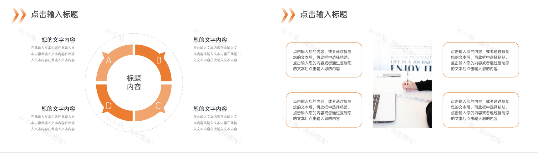 橙色渐变沟通能力培训员工入职PPT模板-3