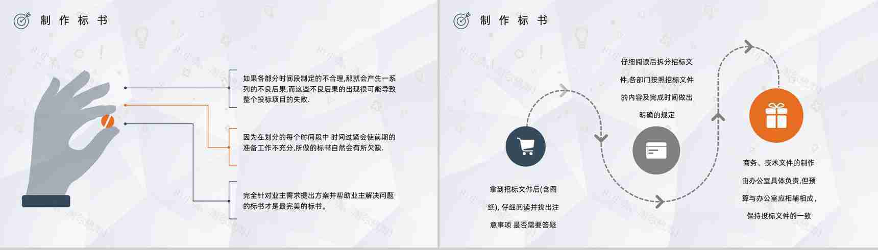 项目工程投标书制作流程培训招标官网文件详情咨询PPT模板-4