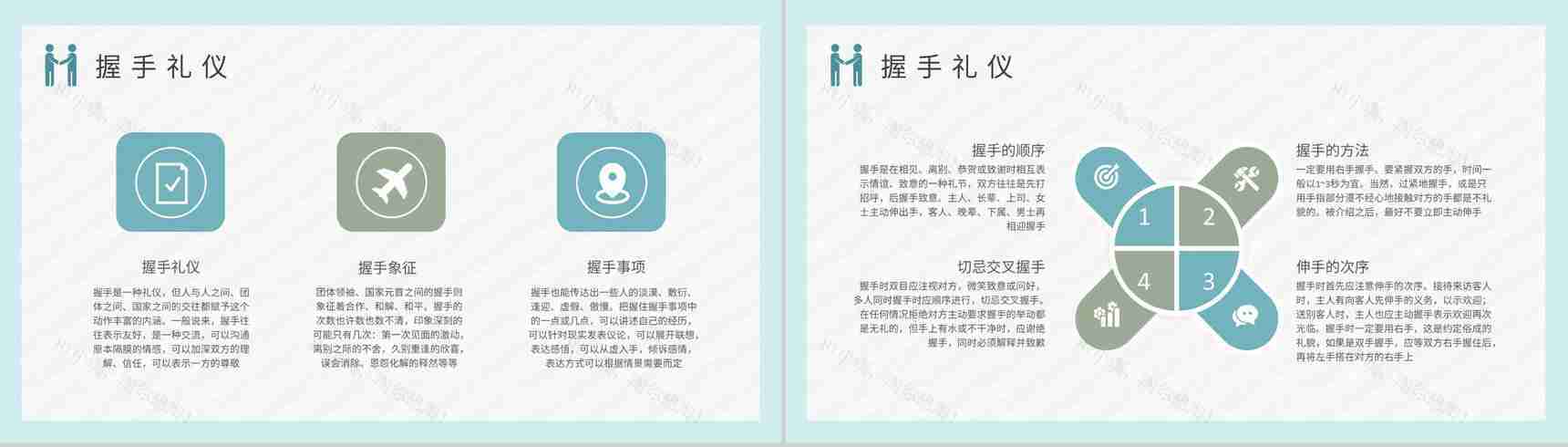公司员工商务礼仪培训谈判电话着装接待礼仪规范学习PPT模板-6