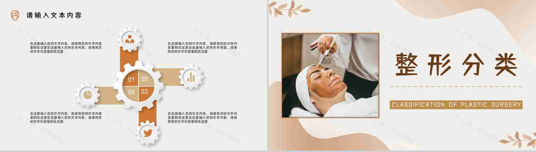 女性整形美容护理项目介绍医疗行业整容知识了解培训PPT模板-4