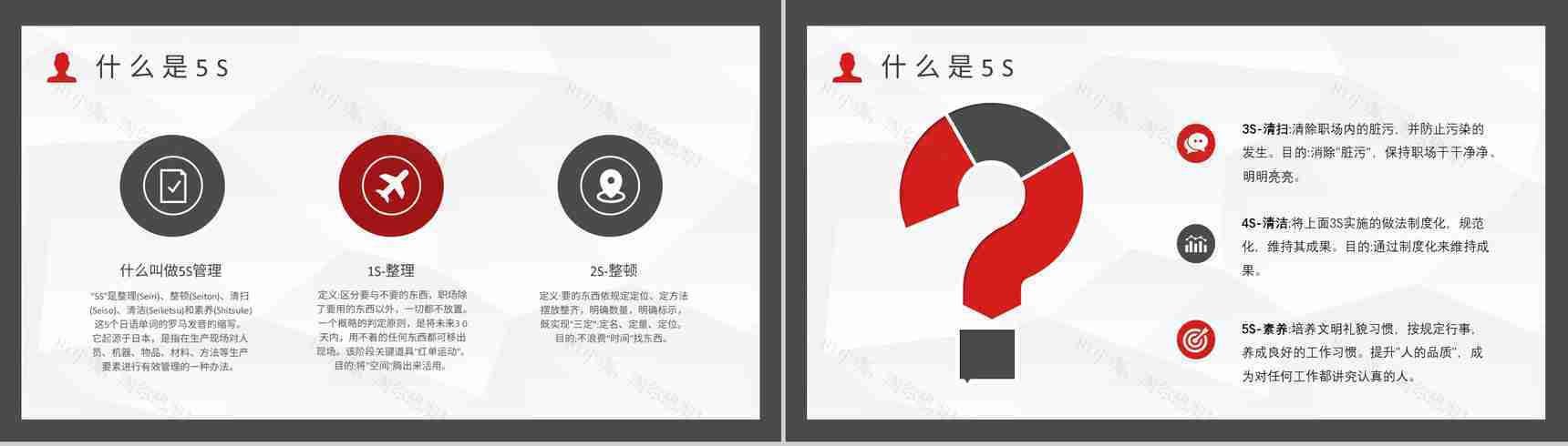 企业员工培训5S现场管理的具体内容宣传标语及如何推行5SPPT模板-3
