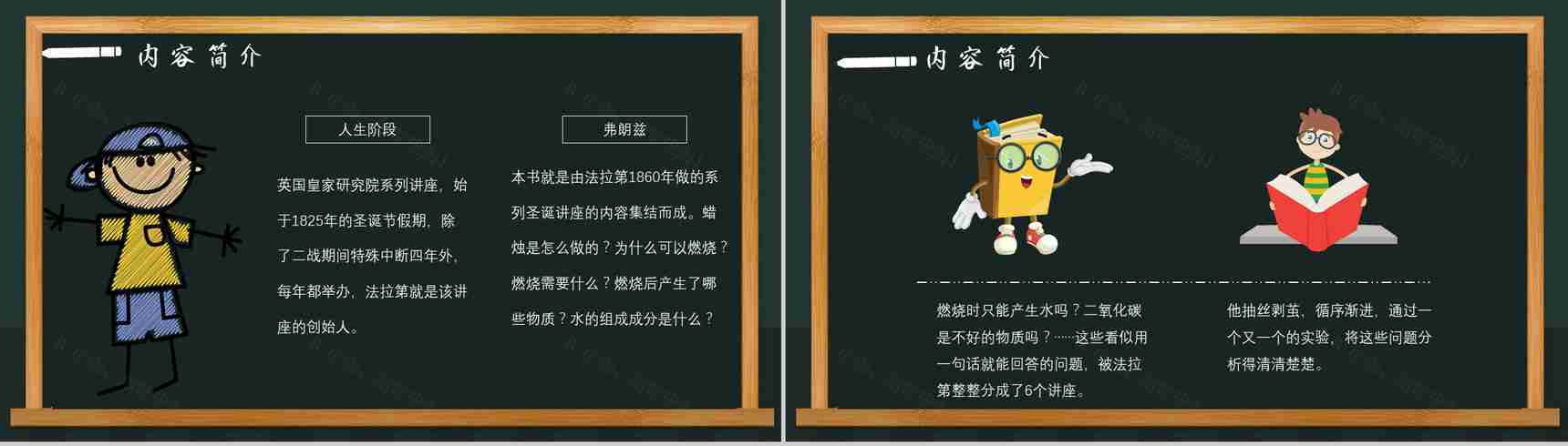 教师备课法拉第《蜡烛的故事》艺术特色名著知识点梳理PPT模板-7