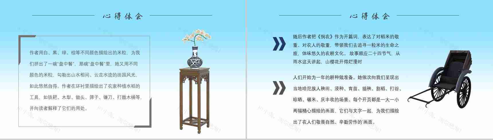 读书笔记《盘中餐》人物分析名著片段赏析PPT模板-6