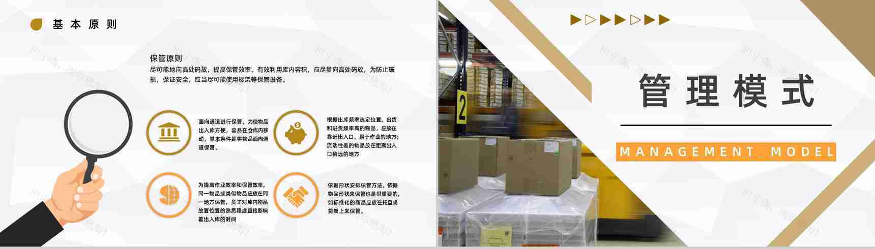 智能物流仓储仓库管理运输行业仓库管理方案制度实施情况总结PPT模板-7