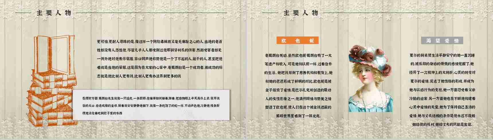 人间喜剧系列长篇小说《欧也妮葛朗台》作品介绍导读知识点梳理PPT模板-4