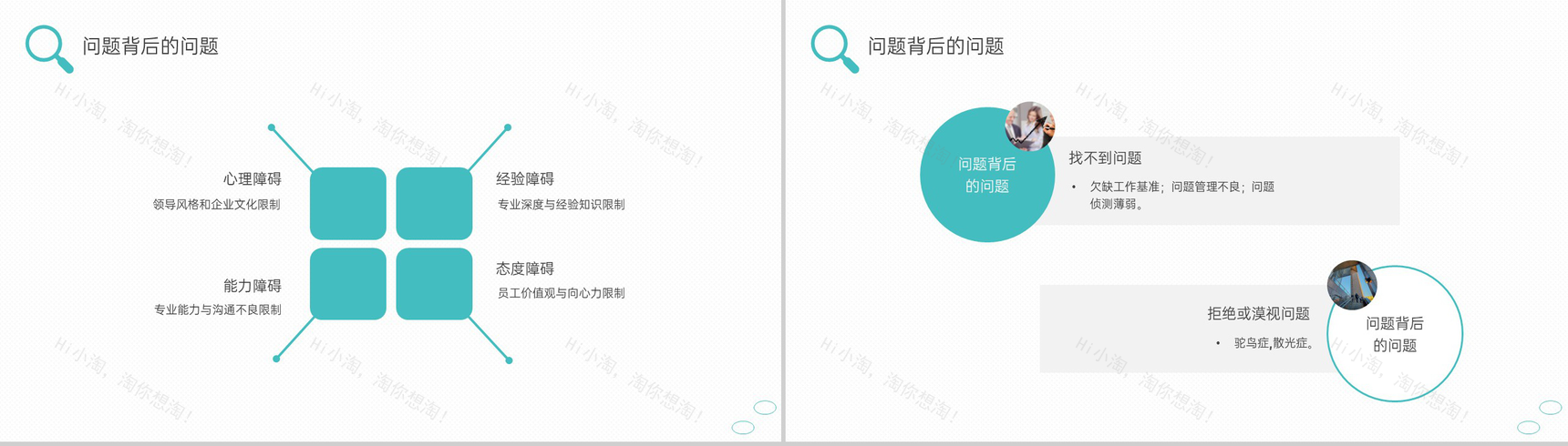 绿色商务问题分析与解决技巧培训思维训练课程PPT模板-8