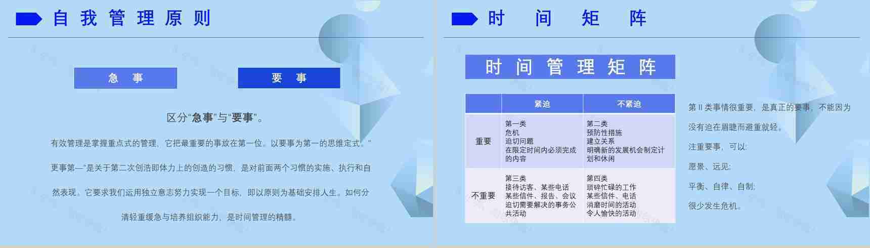 史蒂芬柯维《高效能人士的七个习惯》提升工作效率职场员工技能提高培训PPT模板-11